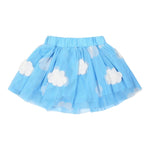 STELLA McCARTNEY gonna tinta unita con tulle Azzurro per Bambina TV7021 AZZURRO STELLA McCARTNEY 