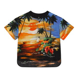 Dolce &amp; Gabbana Halbarm-Shirt Multicolor Fantasy Print für Neugeborene