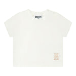 Moschino Completo 2 Pezzi T-Shirt-Salopette per Neonato MUG01LX BEIGE MOSCHINO 