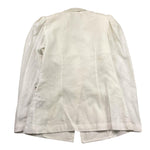 Met Giacca Tinta Unita con Applicazioni per Bambina ME169 BIANCO MET 