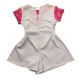 F**K Tuta Intera Corta Tinta Unita per Bambina FJ25G5H07JSX64 BIANCO F**K 