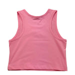 Mousse Canotta Girocollo Tinta Unita con Stampa per Bambina SKTC377P ROSA MOUSSE 