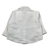 M+E' Camicia Manica Lunga Tinta Unita per Neonato UE0448N BIANCO M+E' 