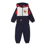 SARABANDA completo 2pz felpa con zip -pantalone Blu per Bambino A006 BLU SARABANDA 