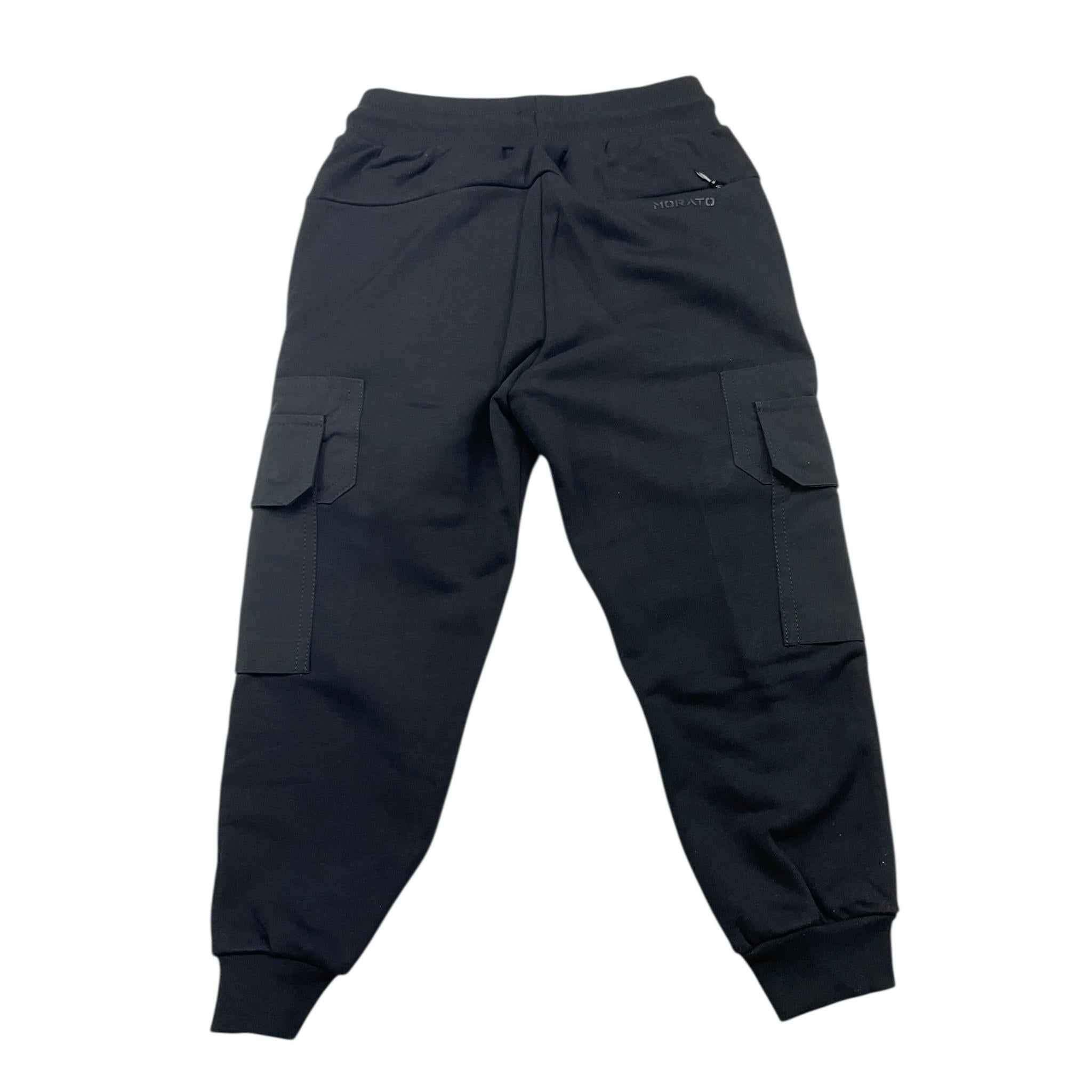 ANTONY MORATO pantalone tinta unita cn elastico in vita Nero per Bambino MKFP00241A NERO ANTONY MORATO 
