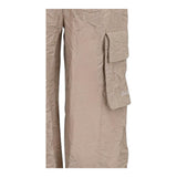 Dou Dou Pantalone Modello Cargo Tinta Unita con Tasconi per Bambina DW6P90X FANGO DOU DOU 