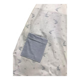 Babidu 2-teiliges Set T-Shirt-Latzhose Weiß für Neugeborene