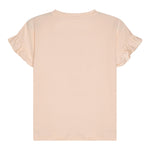 Guess T-Shirt Gircollo Tinta Unita con Stampa per Neonata K5GI02K6YW4 ROSA GUESS 