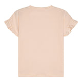 Guess T-Shirt Gircollo Tinta Unita con Stampa per Neonata K5GI02K6YW4 ROSA GUESS 