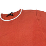 Never Too T-Shirt In Maglia tinta unita Arancione per Bambino NT2343R ARANCIONE NEVER TOO 