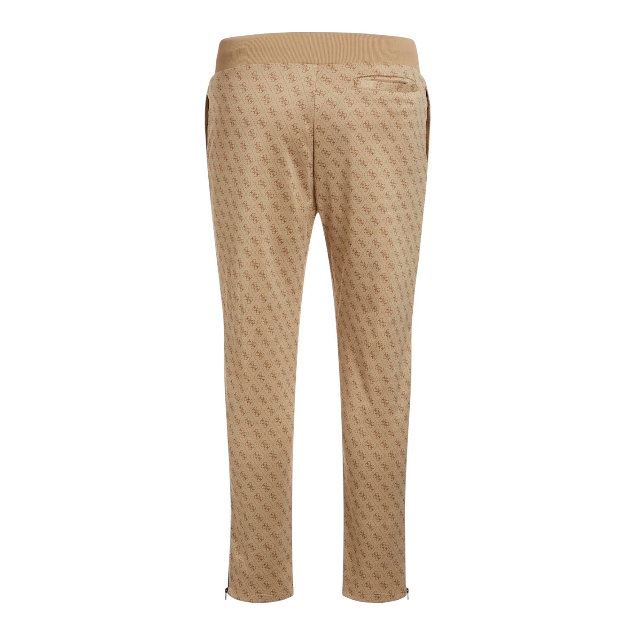 Guess Pantalone Tinta Unita con Stampa per Bambino L4YQ18FL BEIGE GUESS 