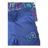 Daniele Alessandrini Complete T-Shirt Einfarbig Logo-Blau Bermuda-Shorts für Neugeborene