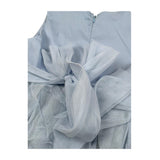 Please Abito Giromania Tinta Unita con Tulle per Neonata AB23290G73 AZZURRO PLEASE 