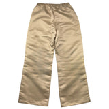 Twinset Unifarbene Hose mit elastischem Bund in Beige für Mädchen