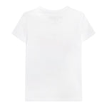 Guess T-Shirt Girocollo Tinta Unita con Stampa per Neonata K3GI01K6YW3 BIANCO GUESS 