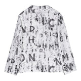 John Richmond Einfarbige Jacke mit Logo-Knöpfen Weiß für Jungen