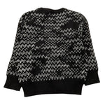 CESARE PACIOTTI maglia girocollo tinta unita con stampe in contrasto Nero per Bambino MGP5351BJX NERO CESARE PACIOTTI 