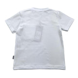 Daniele Alessandrini – Einfarbiges T-Shirt mit Rundhalsausschnitt, Tasche und weißem Logo für Neugeborene