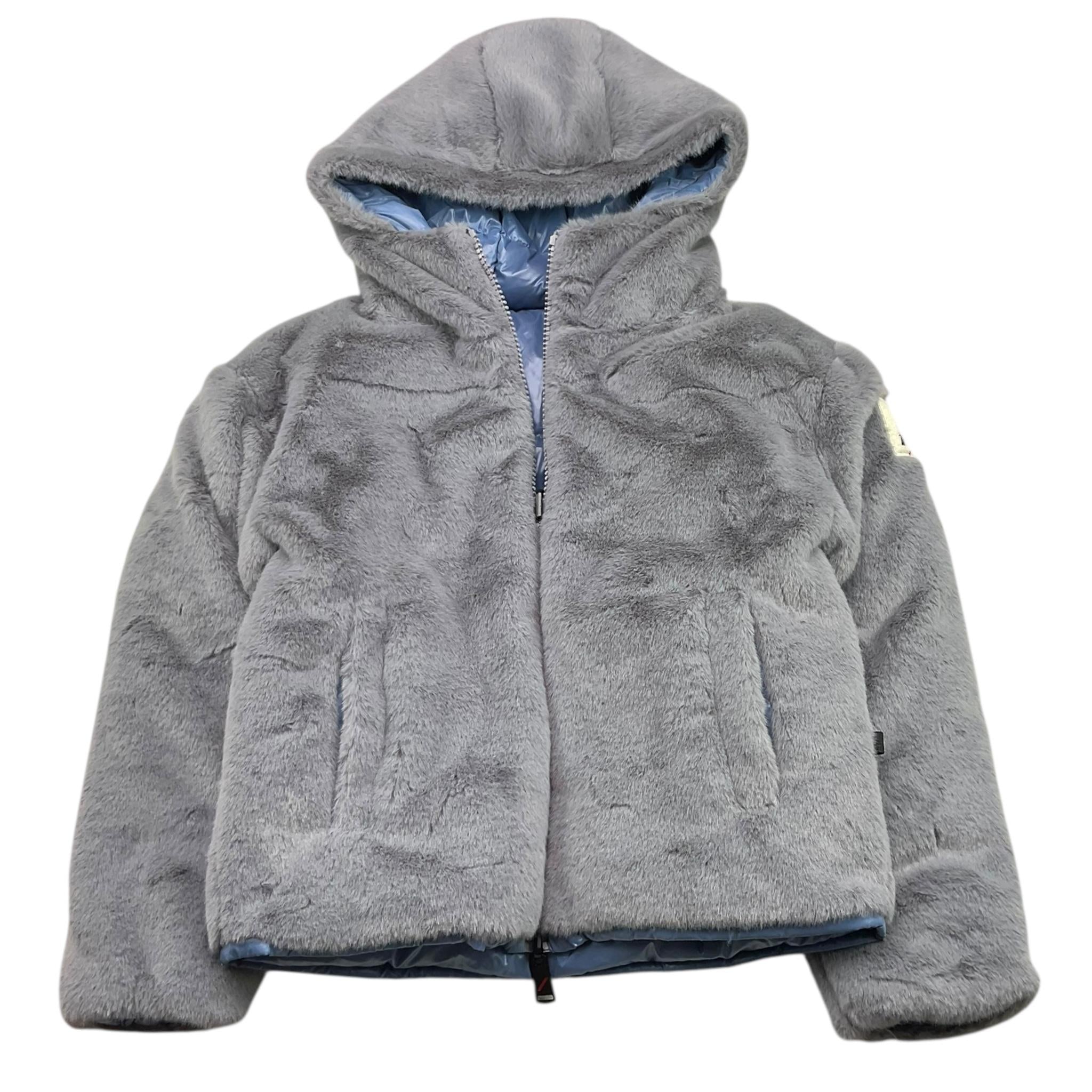 AFTER LABEL giubbino reversible con pelliccia bicolore Azzurro per Bambina 3441O0003 AZZURRO AFTER LABEL 