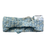 Nanan Fascia Capelli In Pizzo Sangallo Azzurro Per Neonata E24578 AZZURRO NANAN 