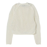 Il Gufo Cardigan Tinta Unita Traforato per Bambina P25GF440EM109J PANNA IL GUFO 