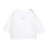 PLAY UP shirt girocollo tinta unita con stampa Bianco per Neonato PA011AP10900 BIANCO PLAY UP 