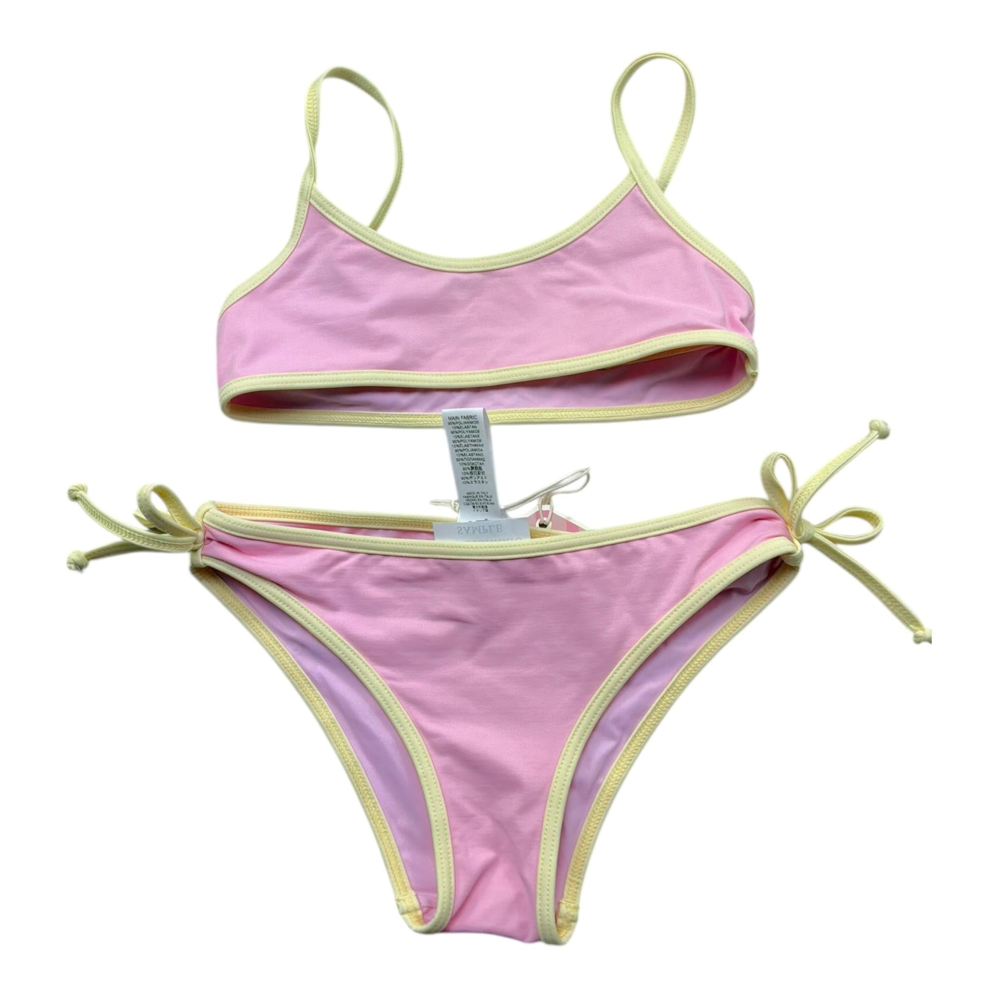 Saint Barth Costume 2 Pezzi Fascia-Slip per Bambina 00668L ROSA SAINT BARTH 