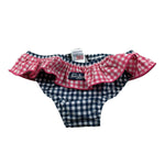 Saint Barth Mutandina Fantasia Quadretti per Bambina MELL001 BLU SAINT BARTH 