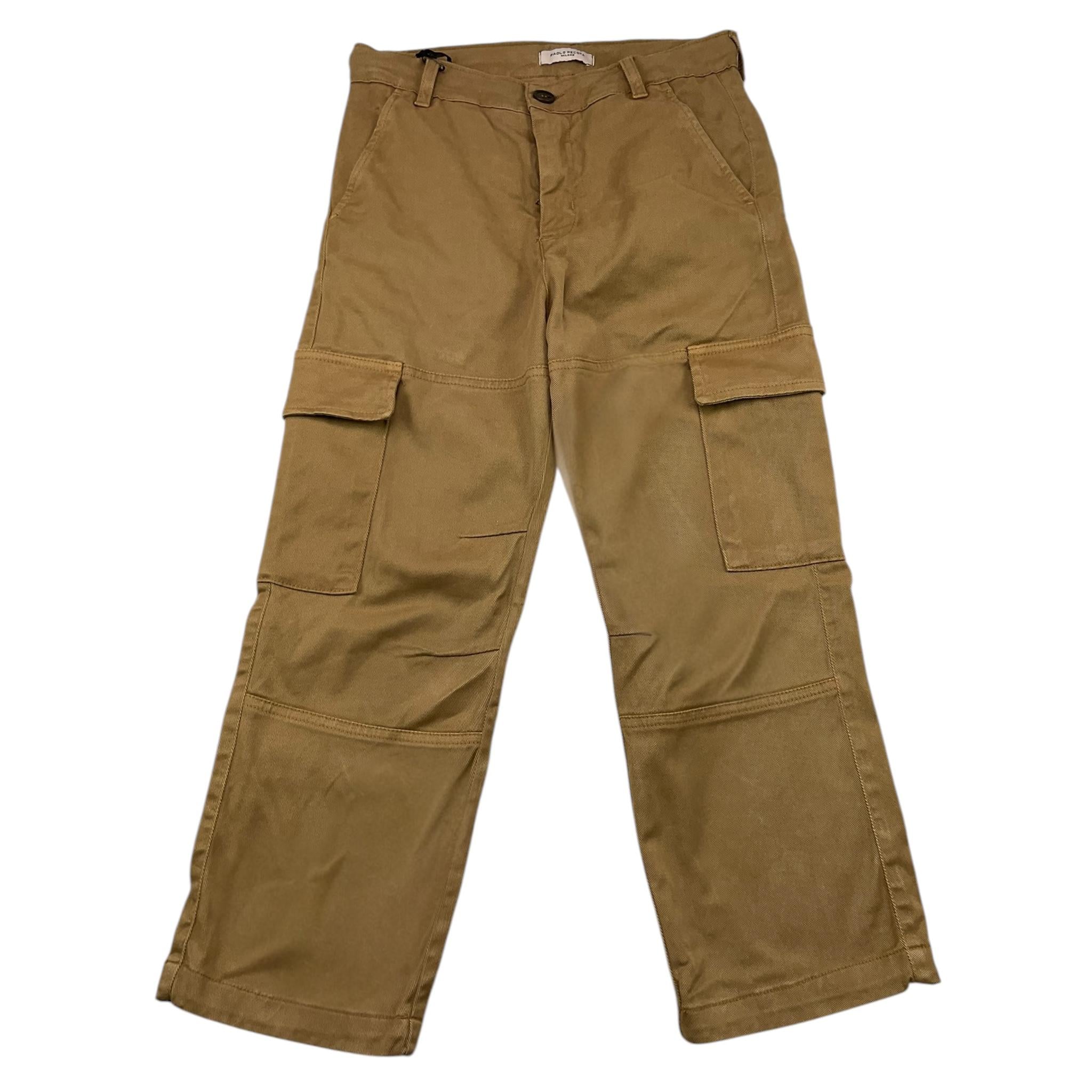 PAOLO PECORA pantalone tinta unita con girovita regolabile Cammello per Bambino PP4117 CAMMELLO PAOLO PECORA 