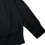 Never Too Cardigan tinta unita con Bottoni Nero per Bambino GIACCHINI NERO NEVER TOO 