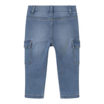 Mayoral Jeans Tinta Unita con Tasconi per Neonato 1578 AZZURRO MAYORAL 