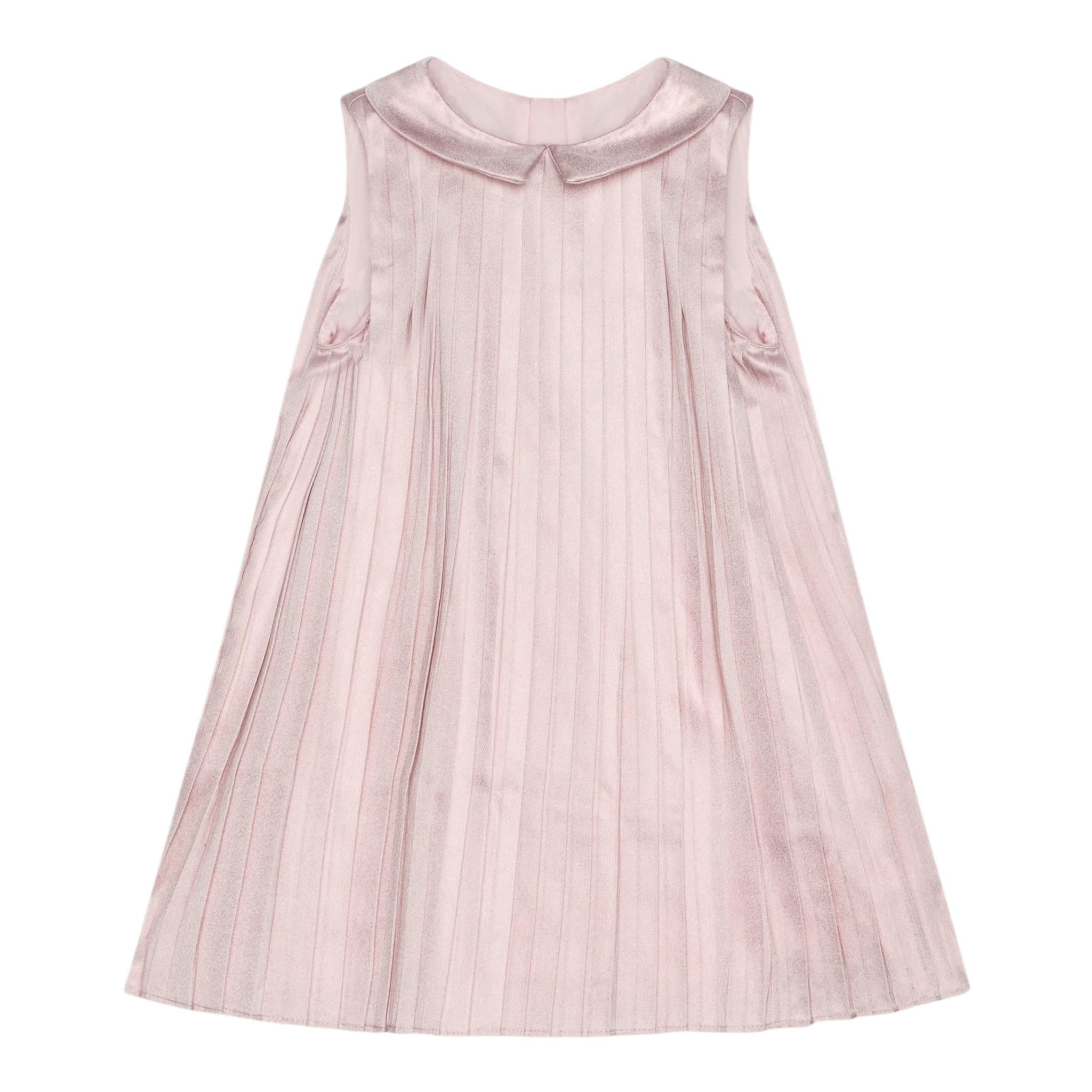 Michael Kors Abito Tinta Unita con Colletto Giromanica per Neonata R30307XX ROSA MICHAEL KORS 