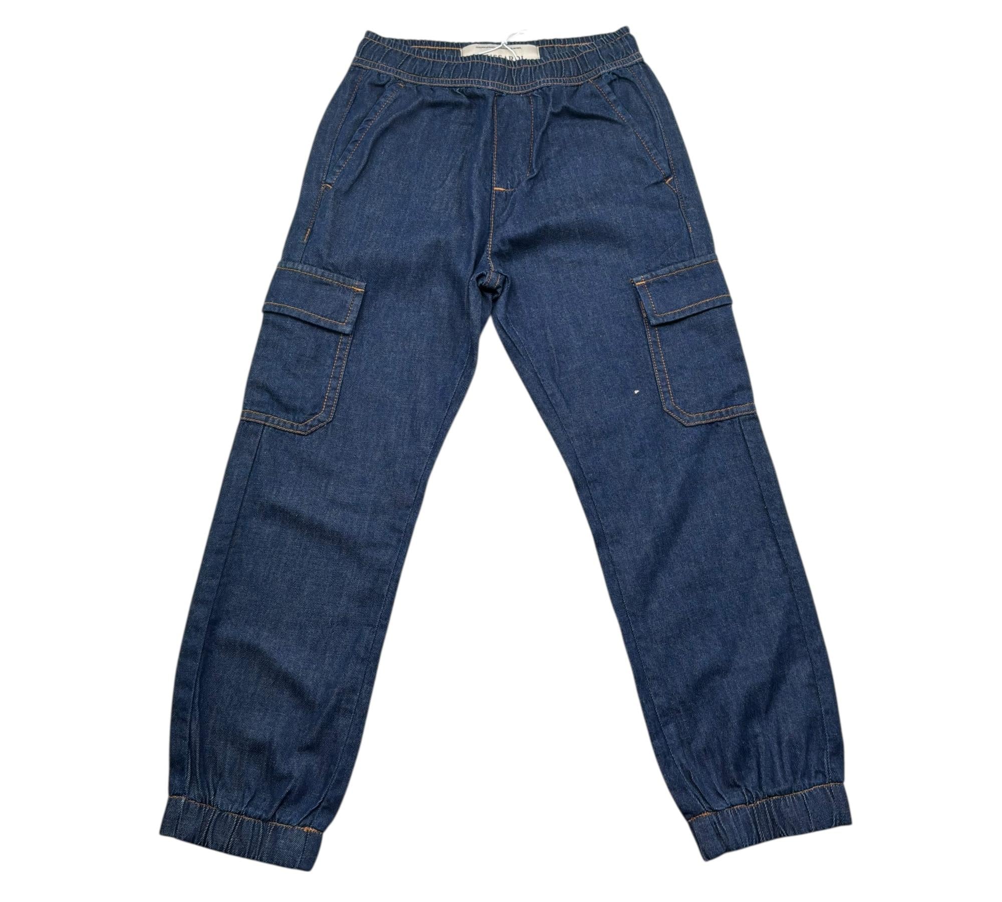 Trussardi Jeans Tinta Unita con Elastico In Vita per Bambino TBP26052PA BLU TRUSSARDI 