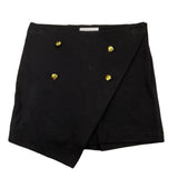 Gaelle Short Einfarbig mit elastischer Taille Schwarz für Mädchen