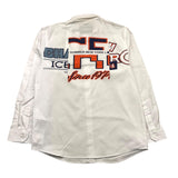 Iceberg Schlichtes Hemd mit weißem Logo für Jungen