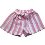 Le Bebe Short Fantasia A Righe per Neonata LBG6359 BIANCO/ROSA LE BEBE 