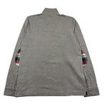 SUN68 polo manica lunga tinta unita Grigio per Bambino 24309 GRIGIO SUN68 