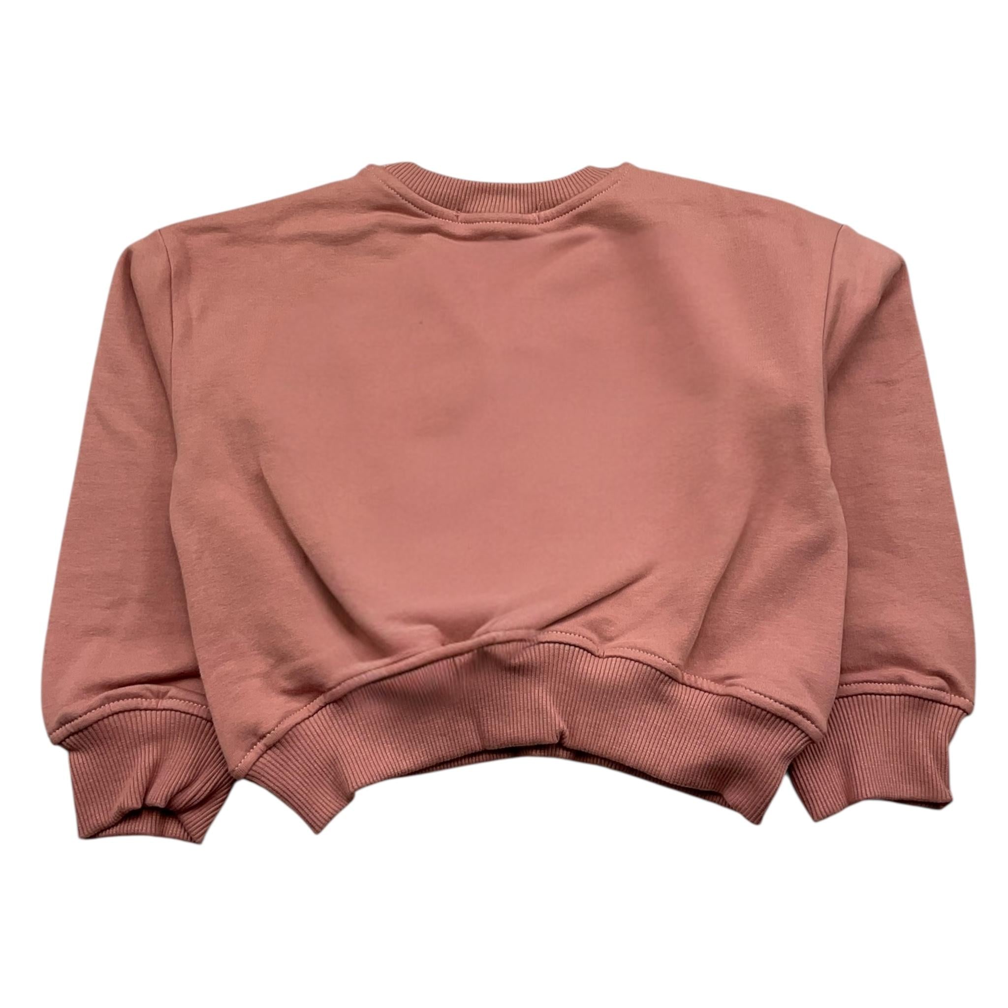 GAELLE felpa chiusa girocollo tinta unita cn stampa logo Rosa per Bambina 2741F00318X ROSA GAELLE 