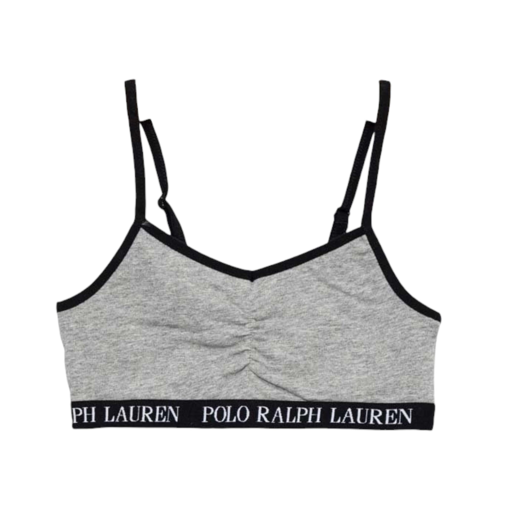 Ralph Lauren Set 2 Top Bicolore per Bambina 4P5017 NERO/GRIGIO RALPH LAUREN 