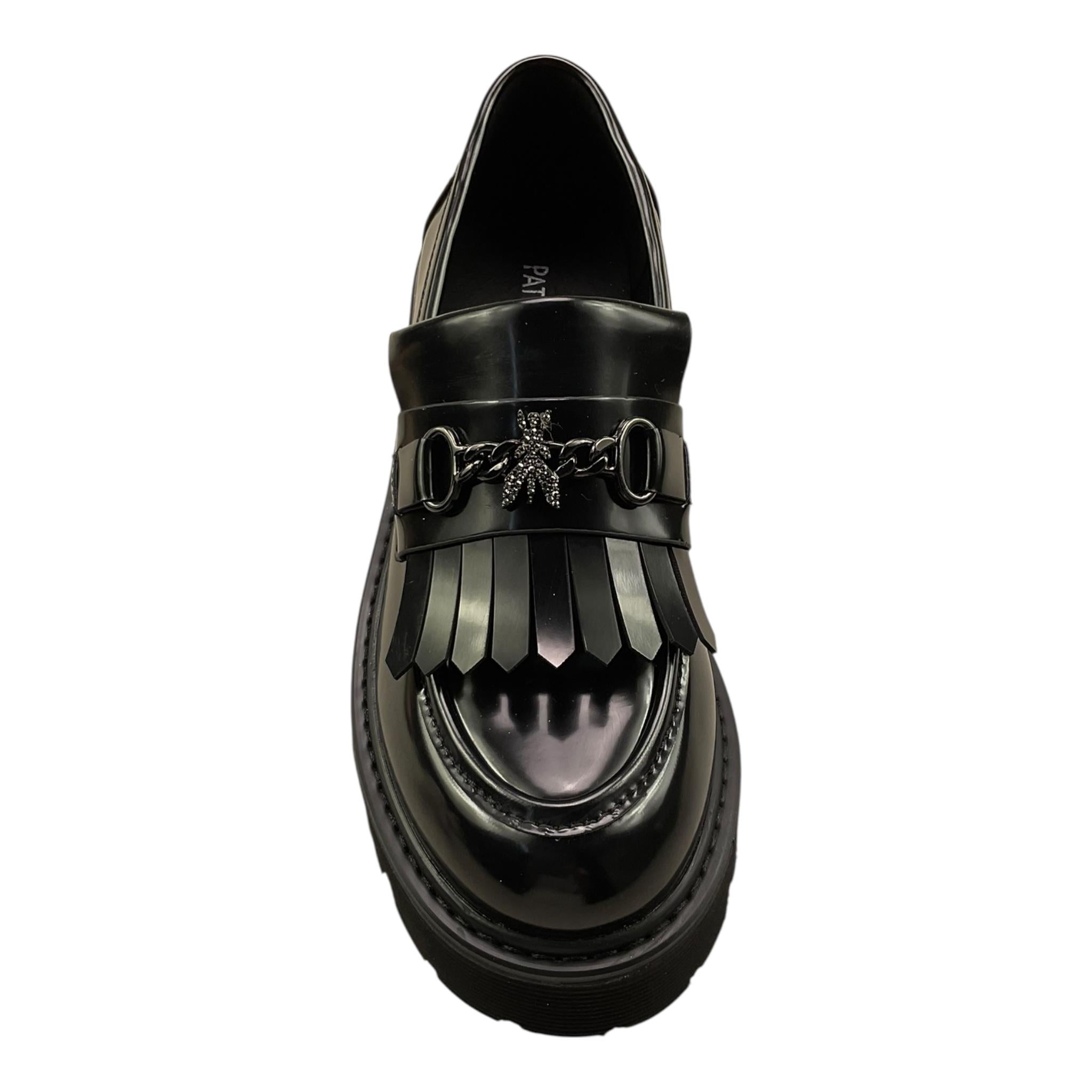 PATRIZIA PEPE francesine tinta unita cn logo Nero per Bambina PPJ882 NERO PATRIZIA PEPE 