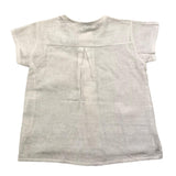 Zero Ampere Shirt Halbarm Einfarbig Weiß Für Neugeborene