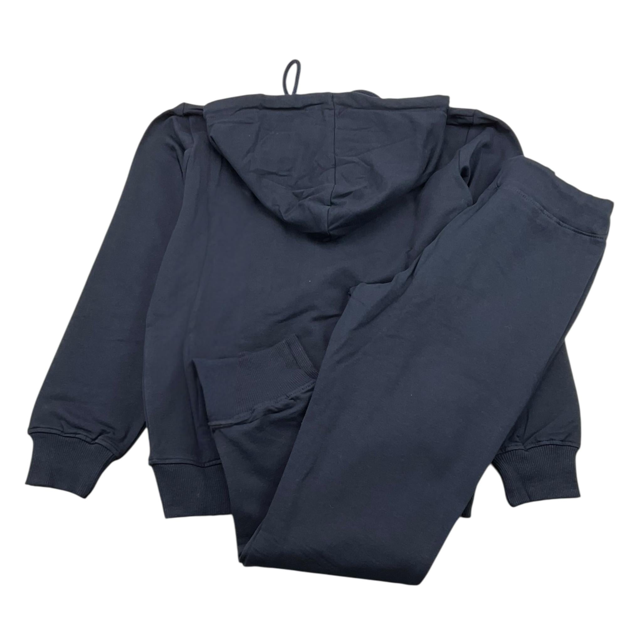 ZU+ELEMENTS completo 2pz felpa-pantalone tinta unita Blu per Bambino ZU1716 BLU ZU+ELEMENTS 