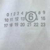 MAISON MARGIELA body tinta unita girocollo con stampa Bianco per Bambina M60662 BIANCO MAISON MARGIELA 