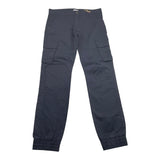 Yours Schlichte Hose mit verstellbarem Bund Blau für Jungen