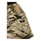 Dkny Kurze, einfarbige Shorts mit goldenem Gürtel für Mädchen