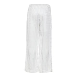 Missoni Schlichte Hose mit elastischem Bund in Weiß für Mädchen