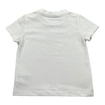 Daniele Alessandrini T-Shirt Girocollo Tinta Unita con Logo per Neonato 1296M0933 BIANCO DANIELE ALESSANDRINI 