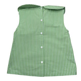 Ilfarobimbi Camicia Tinta Unita con Applicazione Fiocco per Bambina IFB50156 VERDE ILFAROBIMBI 