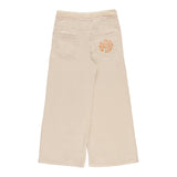 Msgm Plain Palazzo Pants Beige für Mädchen