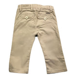 Guess Schlichte Hose mit verstellbarer Taille in Beige für Neugeborene